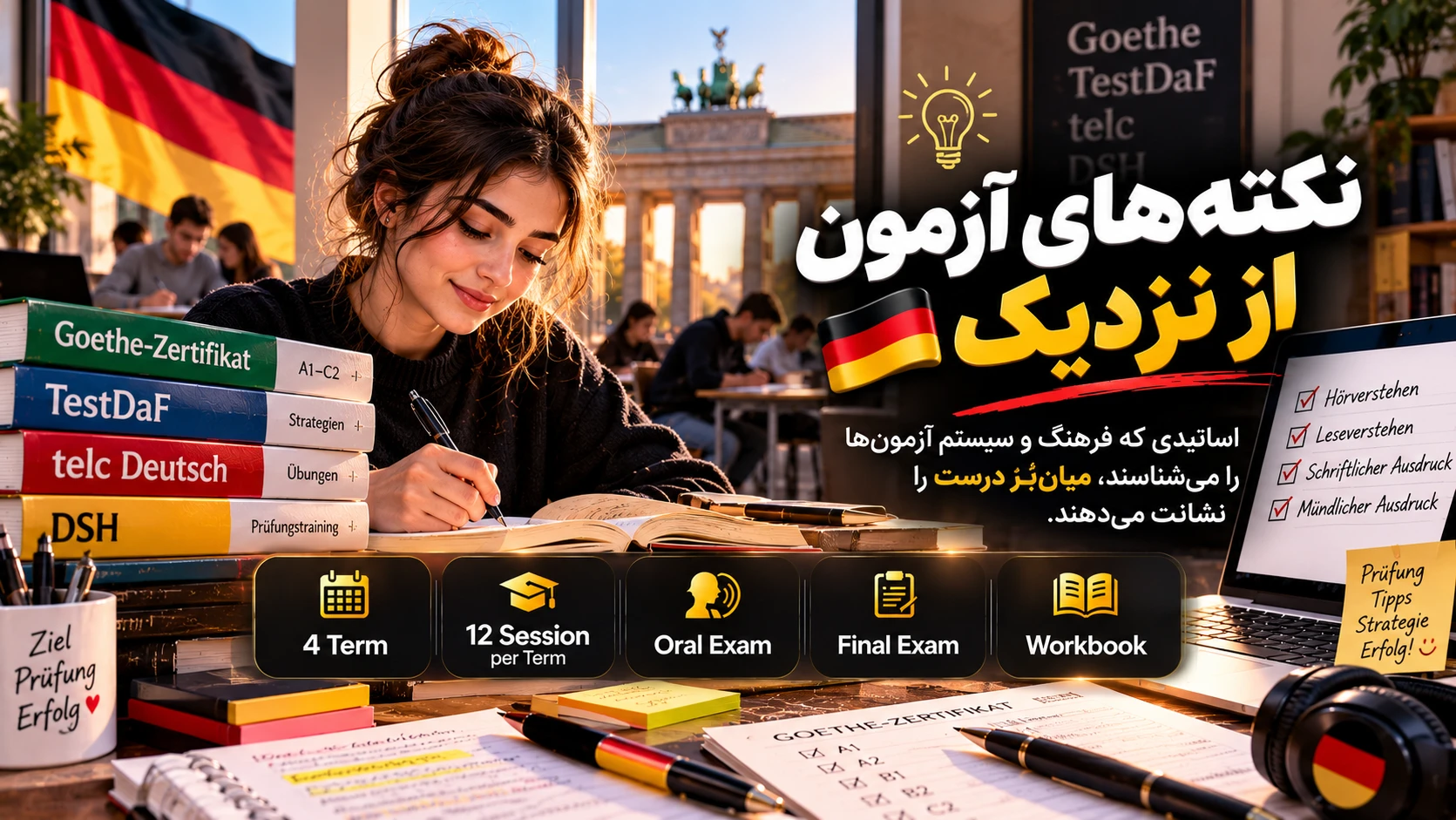 نکته‌های آزمون از نزدیک